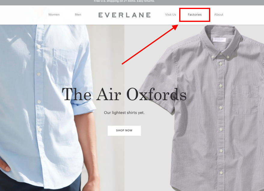 everlane ecommerce marketing