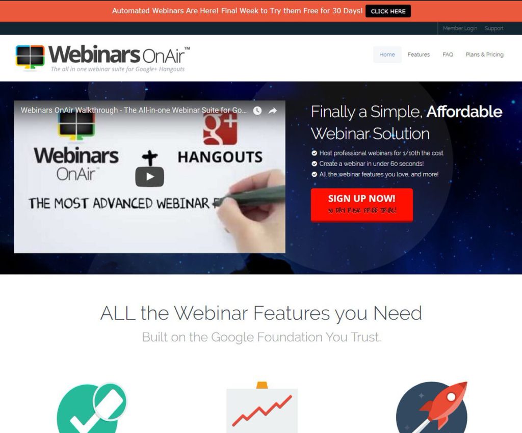 Webinar Software Comparison Chart 2017