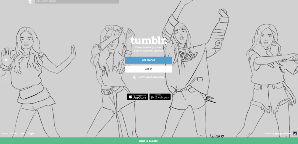 tumblr blogging platform