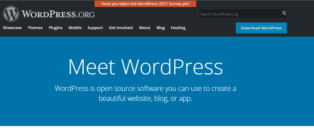 wordpress blogging platform