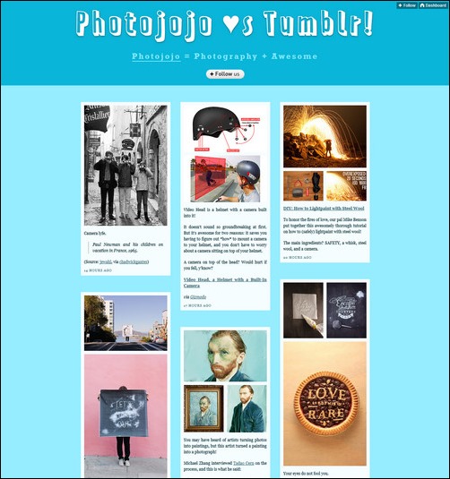 tumblr blogging platform