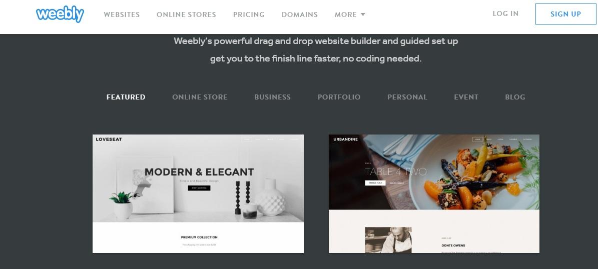 weebly website builder review