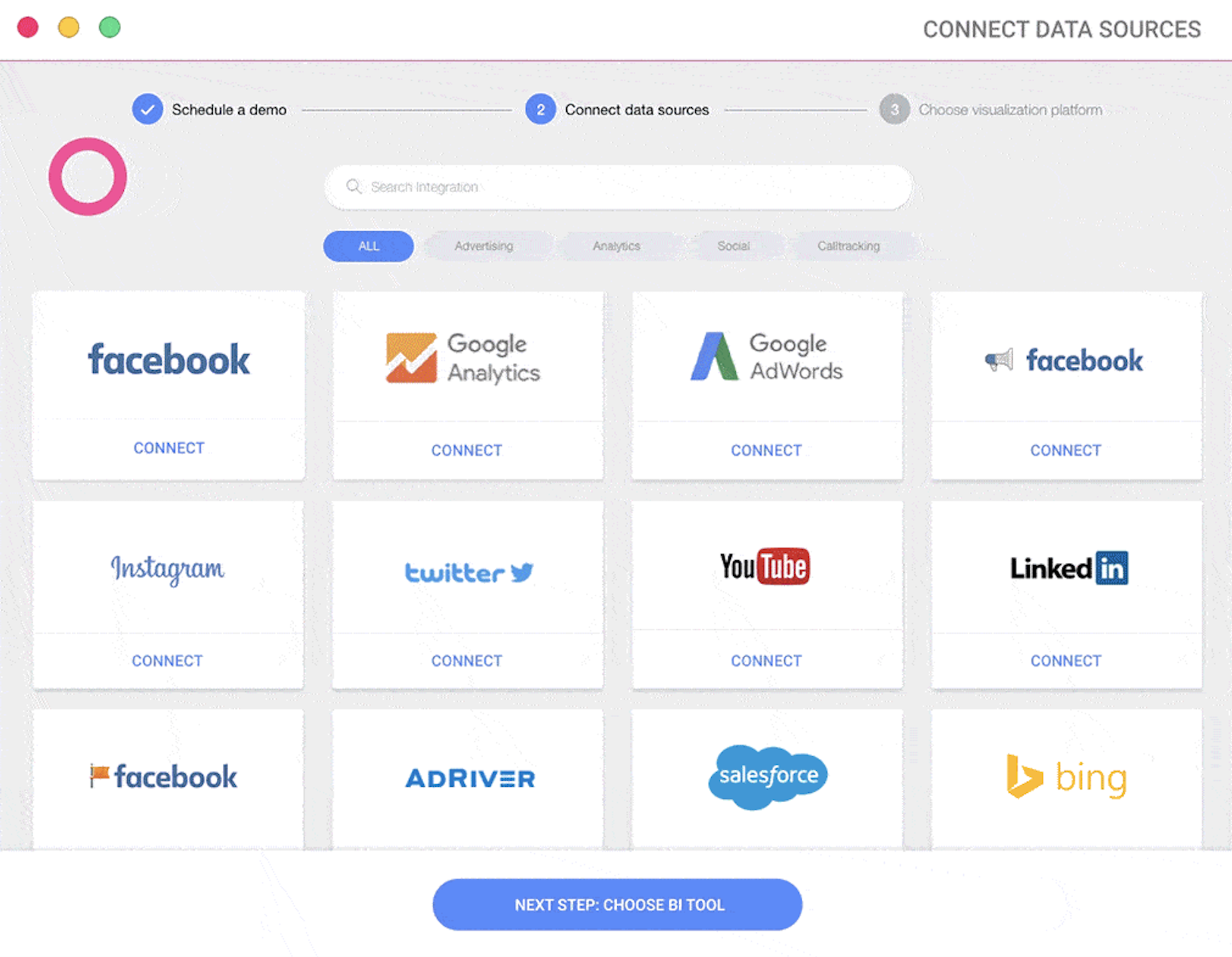 automated marketing data dashboard