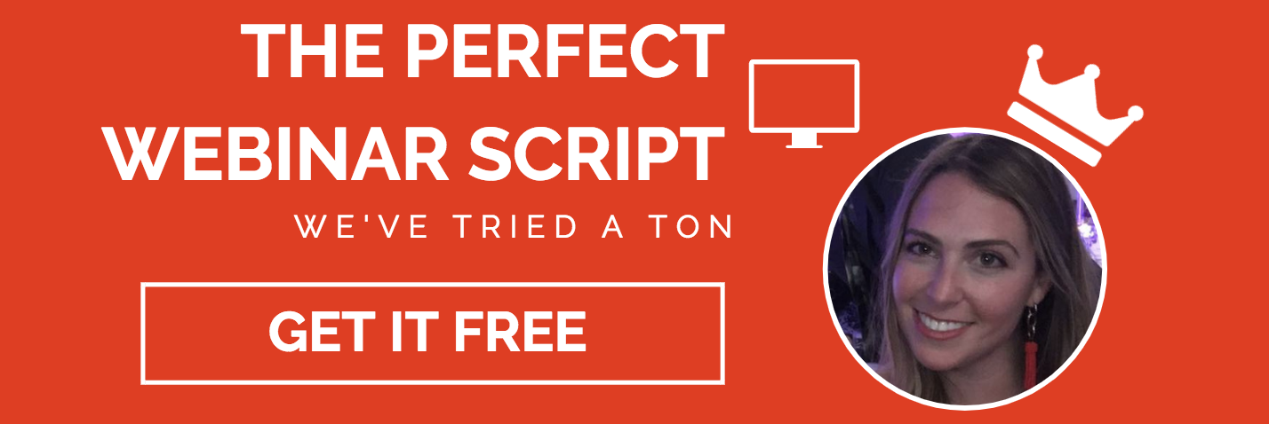 perfect webinar script