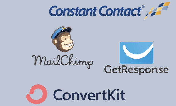 Mailchimp vs GetResponse vs ConvertKit vs Constant Contact