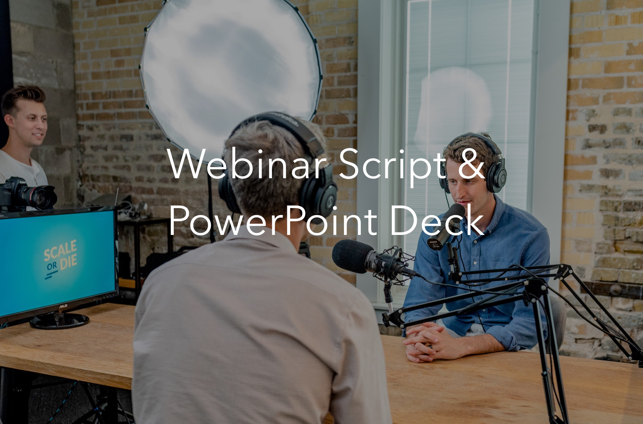 The Perfect Webinar Script And Powerpoint Deck Growth Marketing Pro