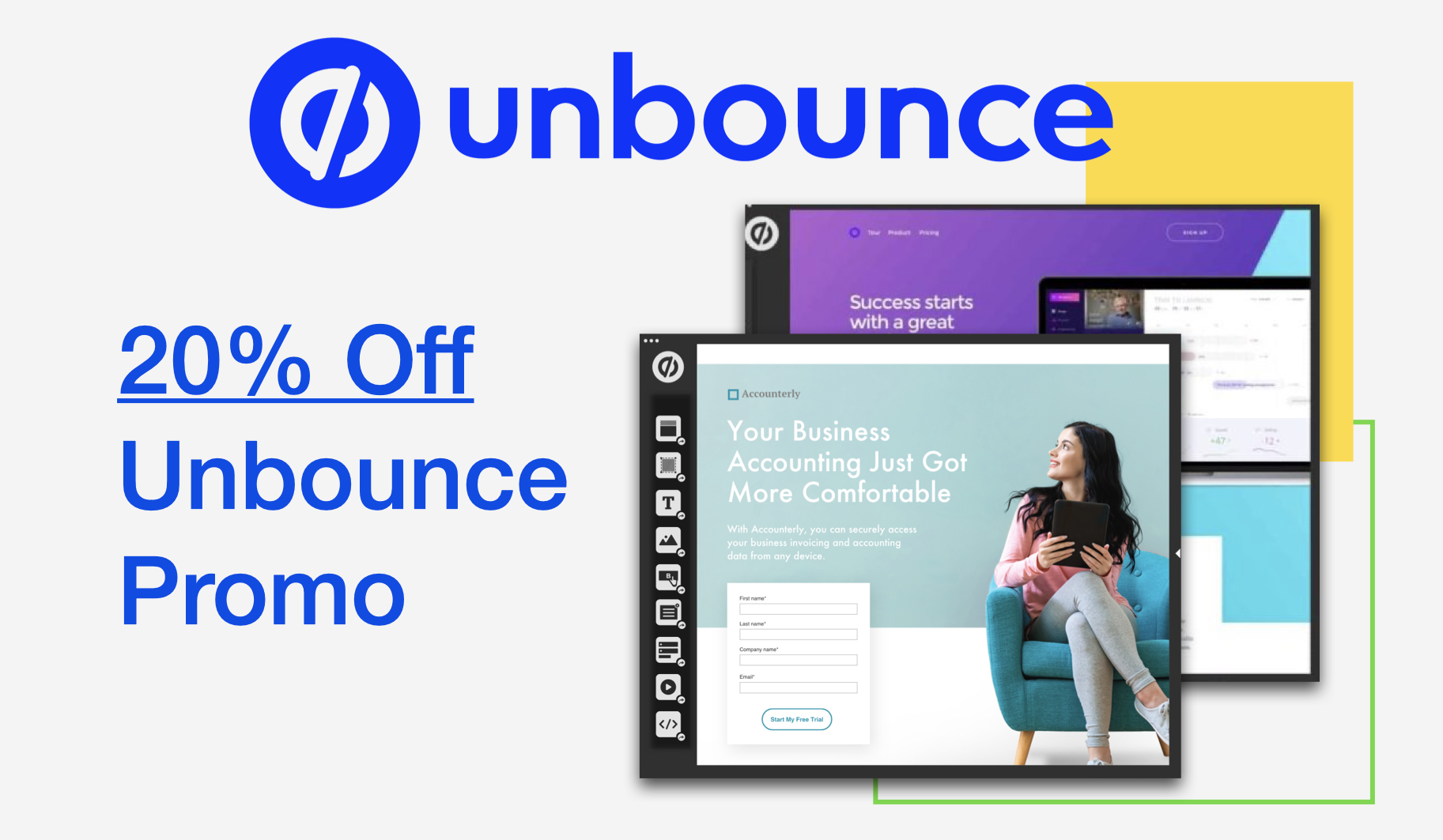 Unbounce Coupon and Promo Code Growth Marketing Pro