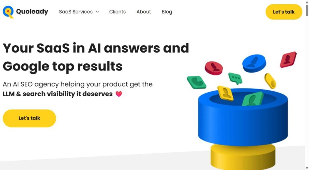 Quoleady homepage