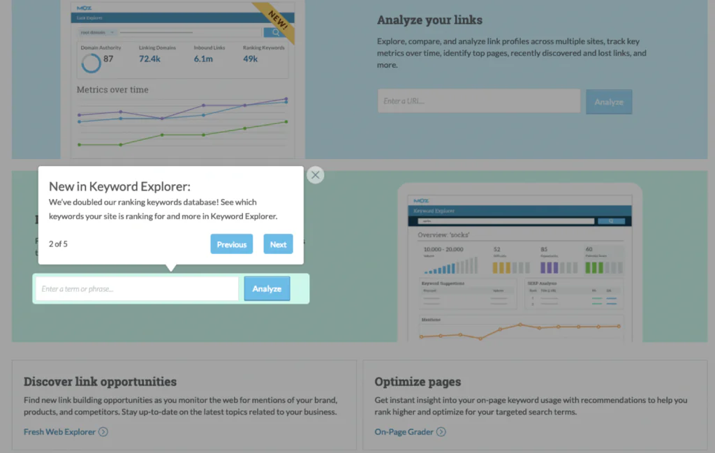 chameleon product tour example